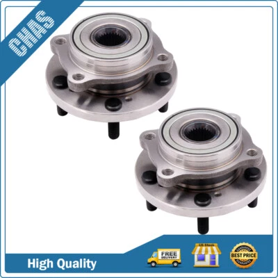 Par (2) de cojinetes de cubo de rueda delantera para Mitsubishi Galant Eclipse 2006-2011 2012 Foto 1 de 4
