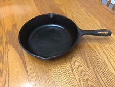 Vintage Lodge USA 5SK Cast Iron Skillet 8 Inch Frying Pan Double Spout