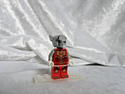 LEGO 2014 LEGENDS of CHIMA WORRIZ FIRE & ICE MINIFIGURE DUAL FACE SEE PICTURES - Imagem 1 de 4