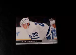 Tarjeta de hockey Ilya Mikheyev Toronto Mapleeleafs NHL CUBIERTA SUPERIOR n.º 420 casi como nueva - Imagen 1 de 2