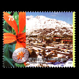 Argentina 2006 - 100th Anniversary of the City of Esquel Flowers - Sc 2369 MNH