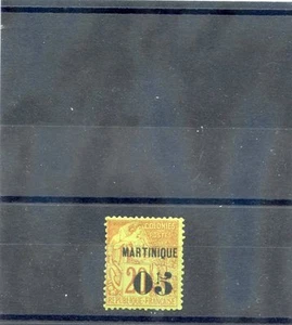 MARTINIQUE Sc 6(YT 4)*F-VF HR 1888 05/20c $38 - Imagen 1 de 1