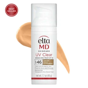 EltaMD UV Clear Broad-Spectrum SPF 46 Tinted - 1.7 oz OUT OF BOX BRAND NEW - Picture 1 of 1