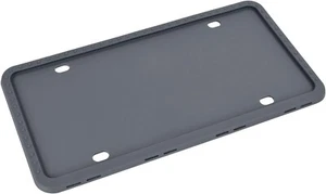 Marcos de matrícula de silicona universales, soporte para placa de licencia, a prueba de óxido - Imagen 1 de 6