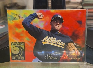 1994 flair wave of the future Steve Karsay #3 - Picture 1 of 7