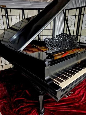 Steinway Modelo B, Estuche de Arte Estilo Victoriano, Reconstrucción y Acabado Recientes *Garantía* Foto 1 de 4