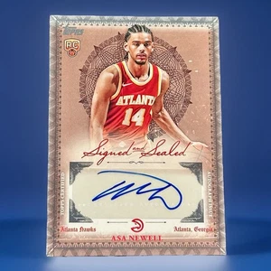 Asa Newell Signed And Sealed Rookie Autograph 2025-26 Topps #BSI-AN - Bild 1 von 3