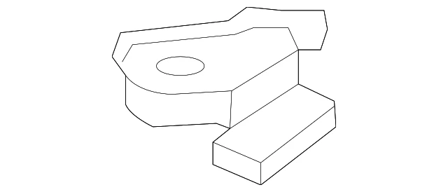 Genuine OE Acura Spare Carrier 74711-TJB-A01