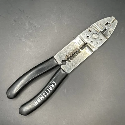 Cortador de alambre Craftsman pelacables HECHO EN EE. UU. 10-22 Awg Foto 1 de 2