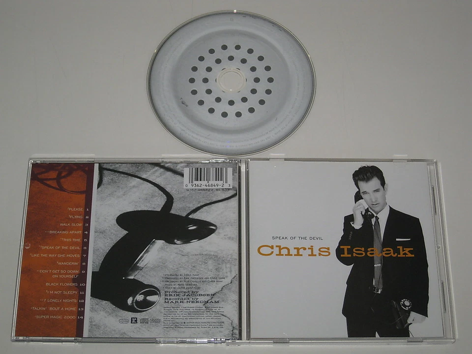 CHRIS ISAAK/SPEAK OF THE DEVIL(REPRISE 9362-46849-2) CD ALBUM - Bild 1 von 1