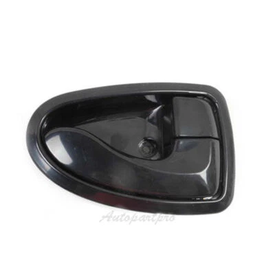 B4015 For 2000-2006 Hyundai Accent Inside door handle Black Passenger Right Side - Image 1 of 3