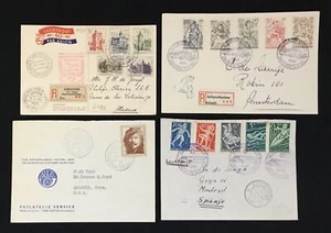 NETHERLANDS 1948/1956 ---4 x COVER / CARD ---F/VF @1 - Picture 1 of 2