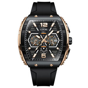 Men Quartz Watch Multifuction Wristwatch Sport Watch Male Date Watch NEW