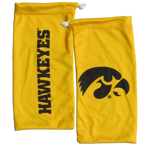 Iowa Hawkeyes Sunglasses - Glasses Microfiber Bag NCAA Licensed Cover