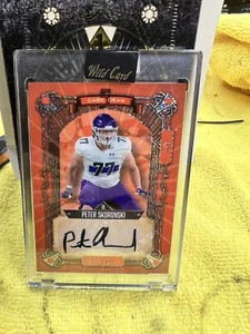 peter skoronski 1/5 Wild Card 5 Card Draw 2023 - Picture 1 of 2