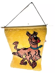 Caron Cartoon Network Scooby-Doo "GROOVY SCOOBY" 20"X30" Latch Hook Wall Hanging - Picture 1 of 6