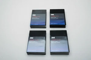 3M AHD 113 Digital Audio Mastering Cassettes - 3 (New Sealed) & 1 New (No Film) - Picture 1 of 2