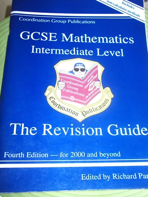 GCSE mathematics Revision guide for  intermediate level Fourth Edition for 2000 - Image 1 of 2