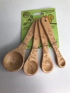 Talisman Designs Woodland Messlöffel Buchenholz 4er Set - Bild 1 von 6