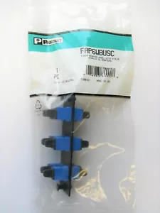 Panduit FAP6WBUSC panel 6 adaptadores simples multimodo/MM azul - Imagen 1 de 5
