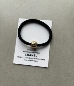 Chanel VIP Hair Tie / Bracelet Alternative / Gold