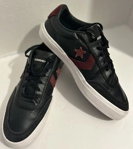 Converse 1 Star Courtlandt Ox schwarz burgunderrot US Herren Größe 8/WM Größe 9,5 - Bild 1 von 9