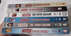 Dexter Near Complete Series DVD Set 2-7 Seasons 2 3 4 5 6 7 vg-Like New cond. - Picture 1 of 10