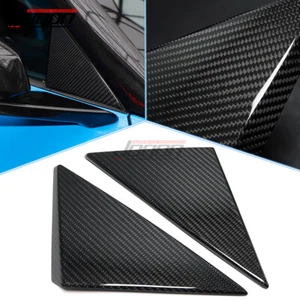 Deflector buffet antirviento triángulo de carbono para Corvette C8 Z06 Z51 2020-2024 - Imagen 1 de 9
