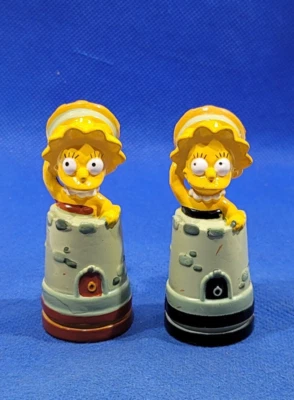 The Simpsons Chess Piece Lisa Rook Replacement Pieces Lot Of 2 - Image 1 of 4