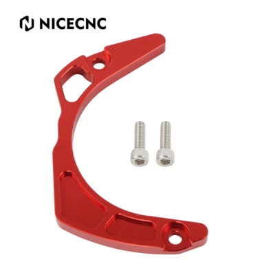 NICECNC Case Saver Chain Guide Guard For Yamaha Raptor 700 YFM700R 2006-2024 Red - Image 1 of 4