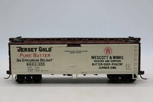 HO Scale Model Power "Jersey Gold" Westcott & Winks Refrigerator Car WWDX 1055 - Picture 1 of 5