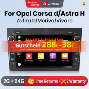 Android13 autoradio GPS NAVI per Opel Corsa C D Astra H Zafira B Carplay 2+64 GB - Foto 1 di 14