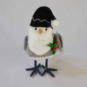 2022 Target Wondershop Vacaciones Iskall Navidad Amigo Plumoso Pájaro Barba Sombrero - Imagen 1 de 12