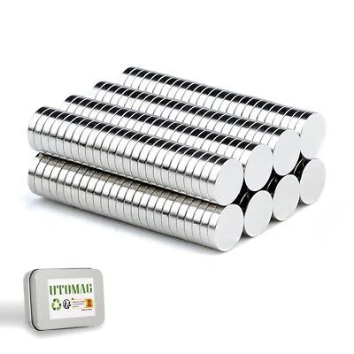 200 Stück Neodym Magnete 5x1mm Ultra-Starke Mini Permanent Magneten Runde Kle... - Bild 1 von 4