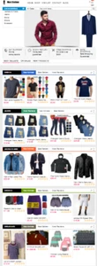 Sitio web de dropshipping ya hecho alojamiento y configuración gratuitos - ropa para hombre - Imagen 1 de 3