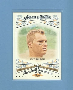 2018 Topps Allen & Ginter - Equipment of the Ages - #BEA-28 - Eye Black (*) - Picture 1 of 2