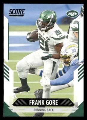 2021 Score #46 Frank Gore New York Jets - Image 1 of 2