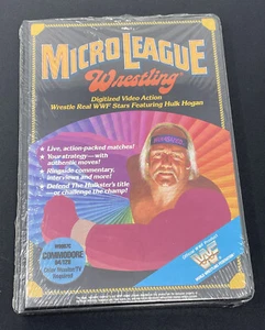 NEW NOS SEALED MicroLeague Wrestling Commodore 64 C64 1987 1ST WWF WWE GAME Read - Picture 1 of 12