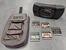 🔥 Atari LYNX Model 2 II Handheld Console W/ Games *WORKS GREAT *  🔥