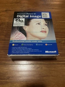Microsoft Picture It! Digital Image Pro Version 7.0 mit Bedienungsanleitung & beiden Discs - Bild 1 von 3