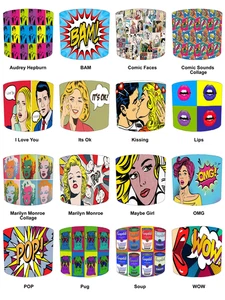Graffiti Pop Art Tischlampenschirme Deckenleuchten Pendelleuchten Tapete Wandbilder - Bild 1 von 17