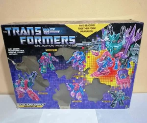 Transformers G1 1988 Seacon giftset Piranacon Outer box Takara - Picture 1 of 7