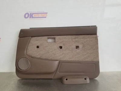 99 1999 TOYOTA TACOMA PRE RUNNER FRONT DOOR TRIM PANEL TAN CLOTH RIGHT PASSENGER - Image 1 of 4