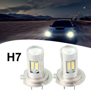 2x H7 LED Headlight Bulb Kit High/Low Beam Super Bright 6000K White Accessories - Picture 1 of 24