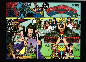 Comic Cover Postkarte Wonder Woman Chronik Bücher 2010 DC Comics - Bild 1 von 4