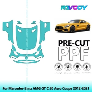 Paint Protection PPF Kit For Mercedes-Benz AMG GT C 50 Aero Coupe 2018-2021 - Picture 1 of 7