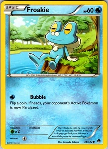 Froakie 38/122 Common Regular XY - BREAKpoint NM - Picture 1 of 2