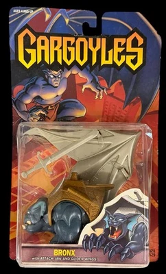 Винтажная экшн-фигурка Kenner 1995 серия 1 Gargoyles Bronx Attack Jaw запечатанная новая - Изображение 1 из 3