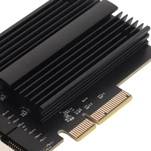4 Port RJ45 Gigabit Ethernet Card 10/100/1000/25000 Mbps PCIE Network Interfa CB - Afbeelding 1 van 24