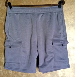 Wesc Unisex Gray Cargo Elastic Waist Shorts..Size Mens Med./Women’s Large - Picture 1 of 4